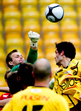Fredrik Persson, målvakt Trelleborg
