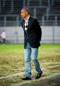 Henrik Larsson, tränare, Landskrona, depp