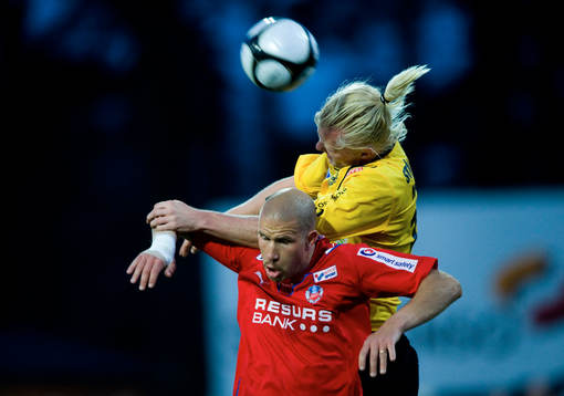 Robin Cederberg, Mjällby, och Mattias Lindström,