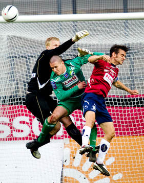 Peter Abrahamsson, målvakt, Björn Anklev, Örgryte,