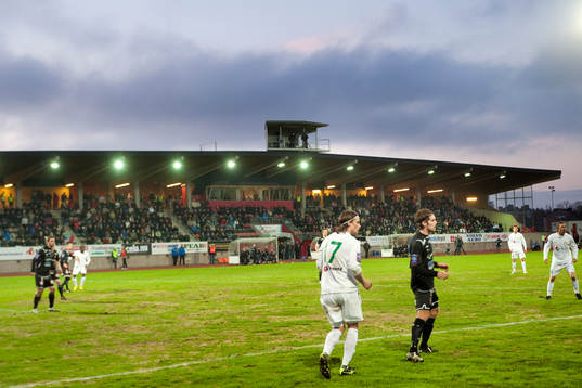 Edsborgs IP. Idrotsplats, arena, läktare, genre