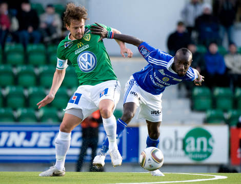 Fredric Fendrich, Jönköping och Aziz Corr Nyang, Sundsvall