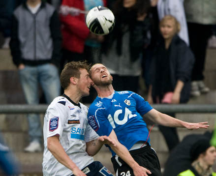 Alexander Gerndt, Gefle, skadas i nickduellen med Ryan