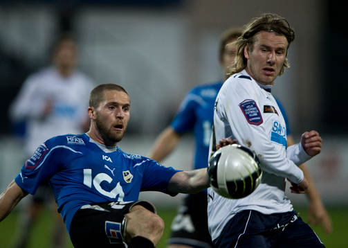 Ryan Miller, Halmstad och Daniel Westlin, Gefle