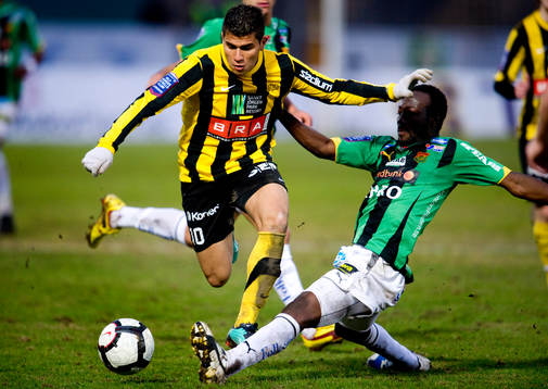 Paulinho, Häcken, Reuben Ayarna, GAIS