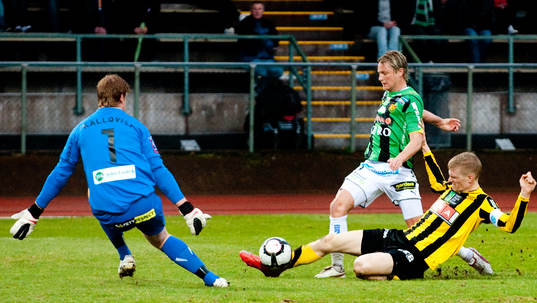 Christoffer Källqvist, målvakt, Tom Söderberg, Häcken,