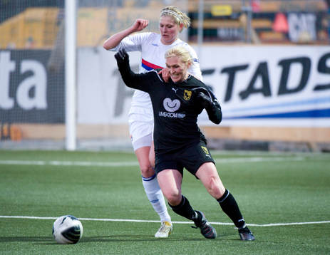 2, Umeå - Lyon: Frida Östberg, Umeå