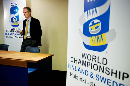 Christer Englund, ordförande Ishockeyförbundet,