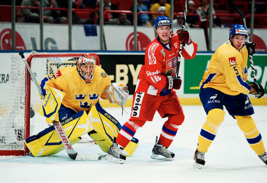 Bläddra bland fler bilder av Ishockey, LG Hockey Games, Sverige - Tjeckien