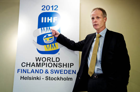 Christer Englund, ordförande Ishockeyförbundet,