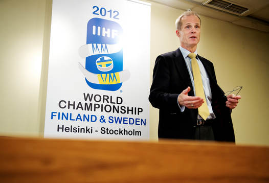 Christer Englund, ordförande Ishockeyförbundet,