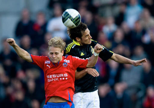 Niklas Backman. AIK och Erik Sundin, Helsingborg