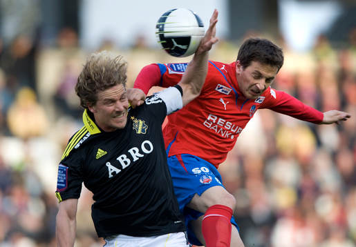 Daniel Tjernström, AIK och Ardian Gashi, Helsingborg