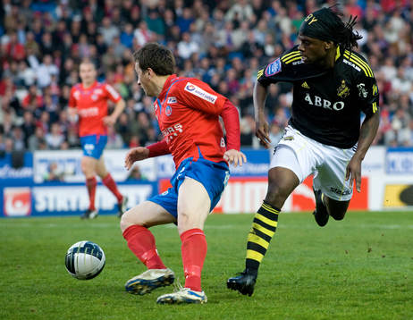 Martin Kayongo-Mutumba, AIK och Ardian Gashi, Helsingborg