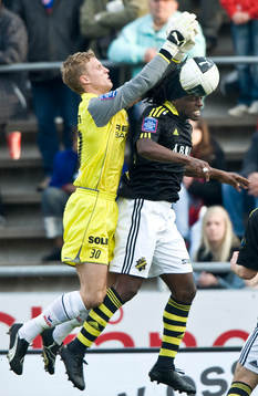 Pär Hansson, målvakt, Helsingborg och Martin