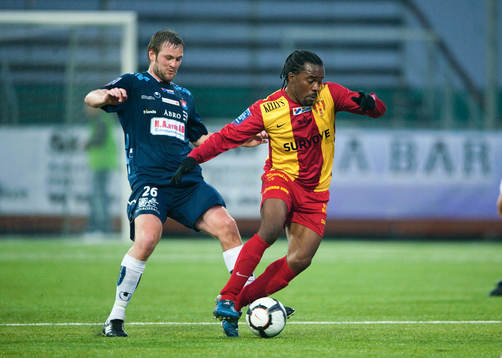 Dannis Jonsson, Örgryte och Peter Ijeh, Syrianska