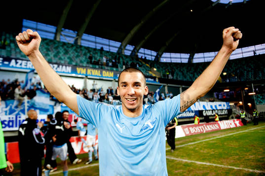 Guillermo Molins, Malmö FF, jubel