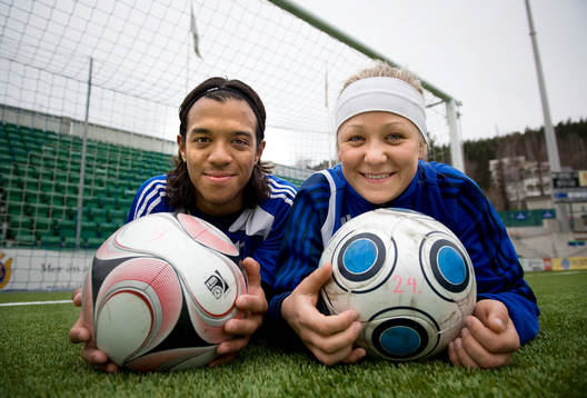 Joel Qviberg och Emma Svärd, åk 2