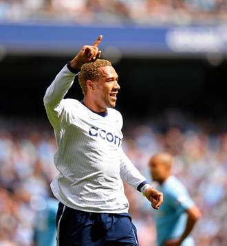 Fotboll, engelsk, Premier League, Manchester City - Aston