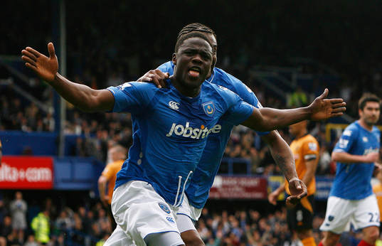 Fotboll, engelsk, Premier League, Portsmouth -