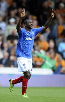 Fotboll, engelsk, Premier League, Portsmouth -