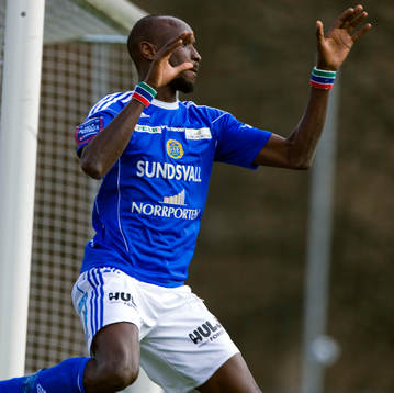 Aziz Corr-Nyang, Sundsvall, jubel