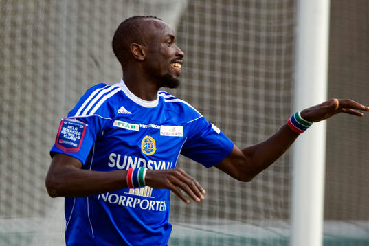 Aziz Corr-Nyang, Sundsvall, jubel