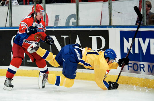 Evgeny Ryasensky, Ryssland, fäller Jimmie Ericsson, Sverige