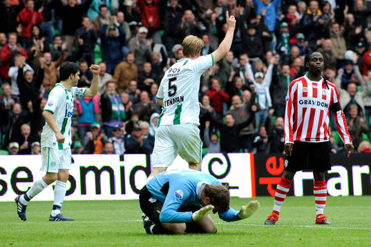 Fotboll, holländsk, Eredivisie, Groningen - Sparta