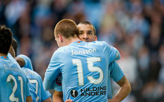 Fotboll, Allsvenskan, Guillermo Molins, Malmö FF. Jubel