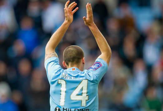 Fotboll, Allsvenskan, Guillermo Molins, Malmö FF. Jubel