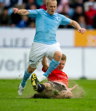 Daniel Larsson, Malmö och Joakim Nilsson, Trelleborg