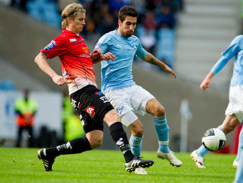 Jimmy Durmaz, Malmö och  Magnus Andersson, Trelleborg