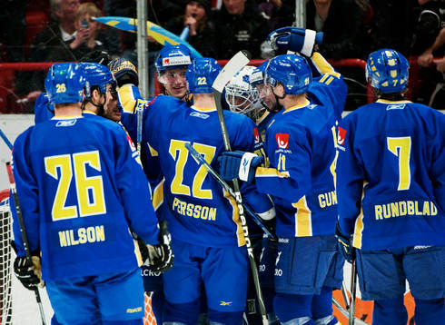 Sverige vann matchen med 3-2