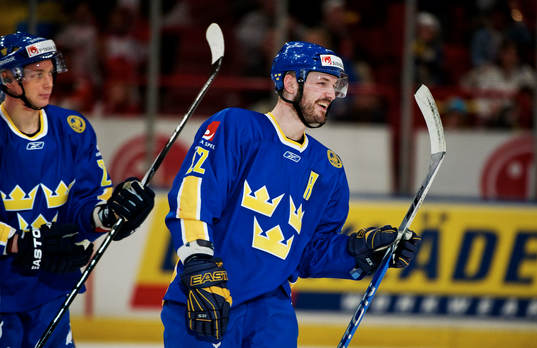 Niklas Persson, Sverige, är glad