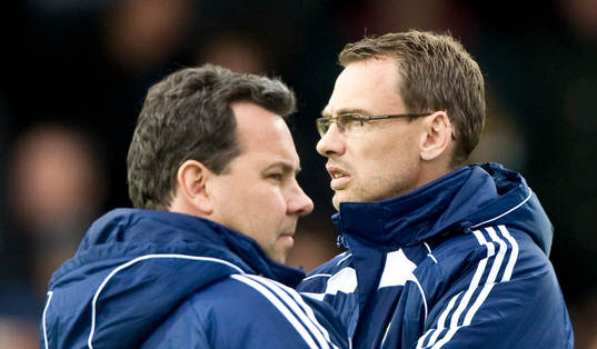 Stefan Rehn och Jonas Olsson, tränare