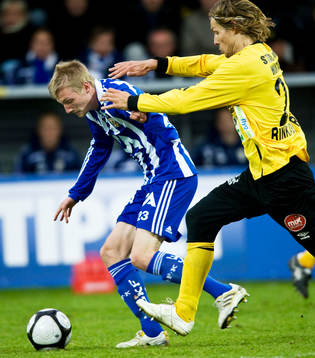 Sebastian Eriksson, Göteborg och Tobias Grahn, Mjällby