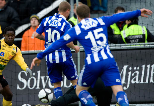 Det bortdömda målet, Mattias Asper erkände att bollen