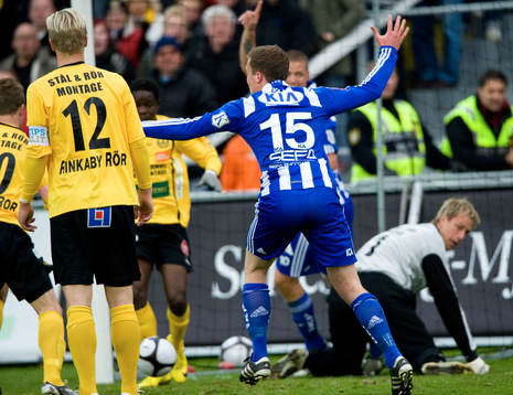 Det bortdömda målet, Mattias Asper erkände att bollen