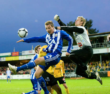 Pär Eriksson, Göteborg, Mattias Asper, målvakt, Mjällby