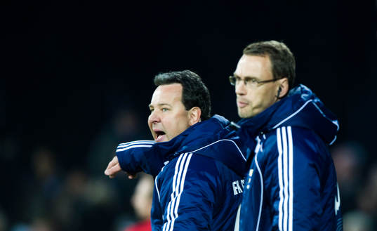 Jonas Olsson och Stefan Rehn, tränare