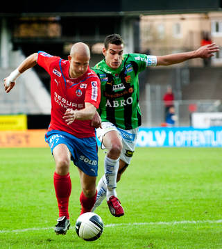 Mattias Lindström, Helsingborg, Mervan Celik, GAIS
