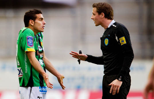 Mervan Celik, GAIS, Andreas Ekberg, domare
