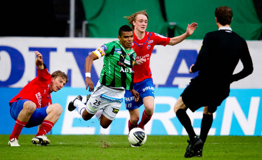 Wanderson do Carmo, GAIS, Erik Edman,  Rasmus Jönsson,