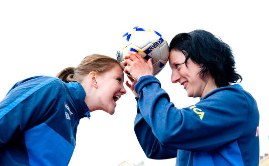 Mia Carlsson och Antonia Göransson, Kristianstad