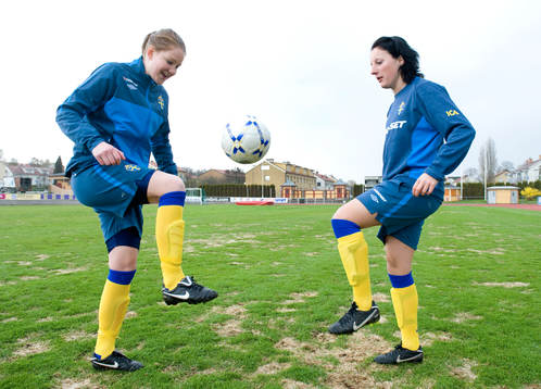 Mia Carlsson och Antonia Göransson, Kristianstad