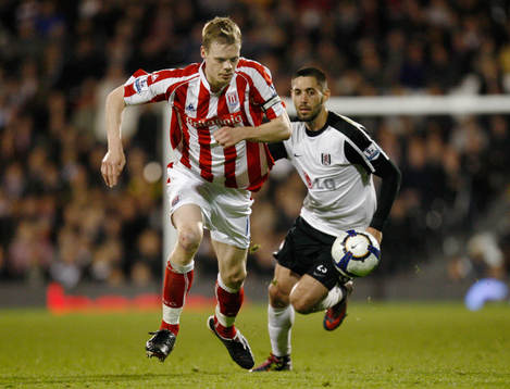 Clint Dempsey, Fulham och Ryan Shawcross, Stoke
