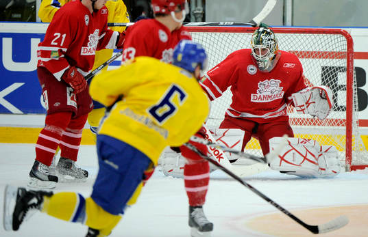 Magnus Johansson, Sverige skjuter 3-0 bakom Patrick