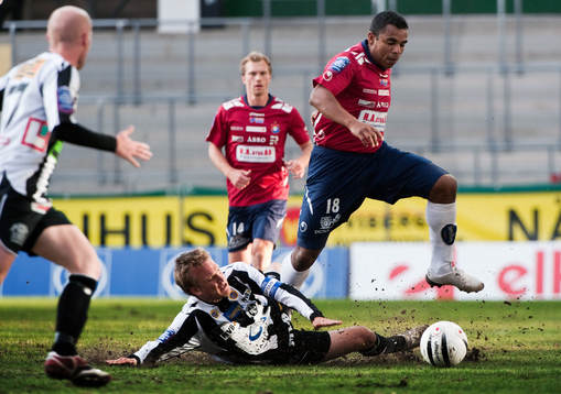 Alvaro Santos, Örgryte. Limus Malmkvist, Landskrona