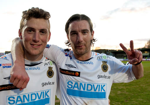 Alexander Gerndt, Jonatan Berg, Gefle, glada målskyttar